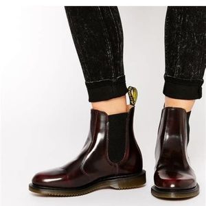 Doc Martens Flora Leather Chelsea Boot